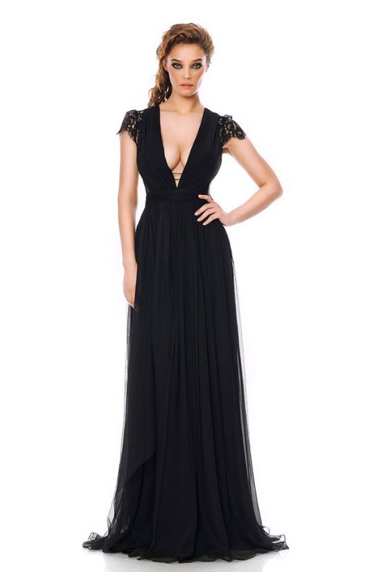 vestidos noche sensuales cristallini 2015