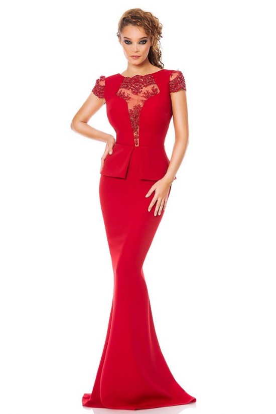 vestidos noche sensuales cristallini 2015