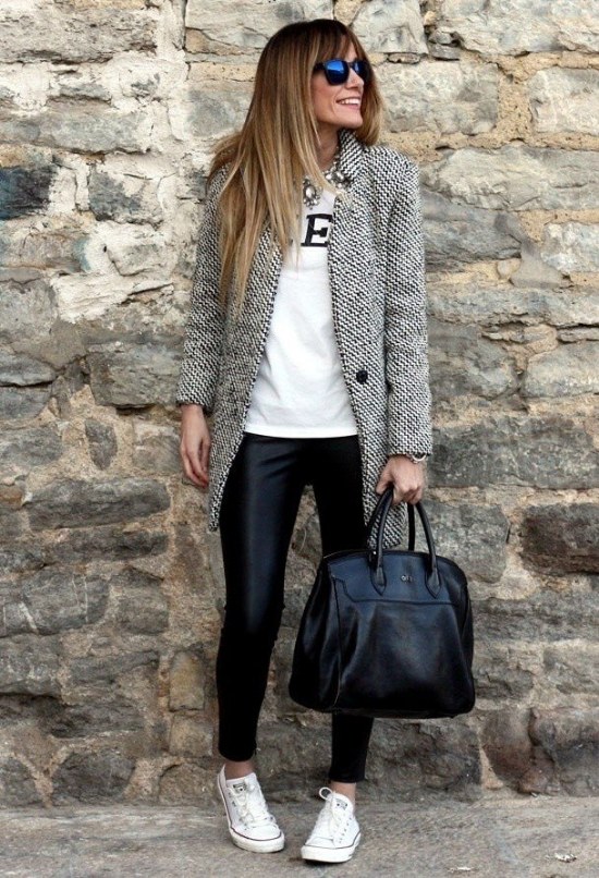 outfits casuales invierno moda chicas