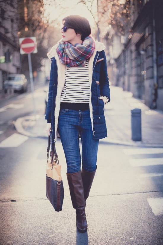 outfits casuales invierno moda chicas