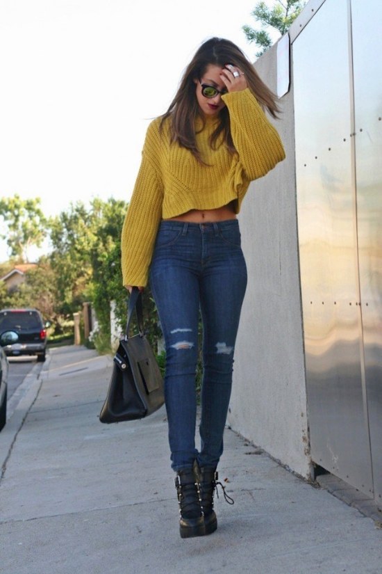 outfits casuales invierno moda chicas