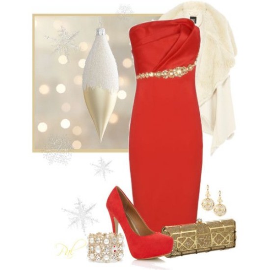outfits navidad polyvore moda