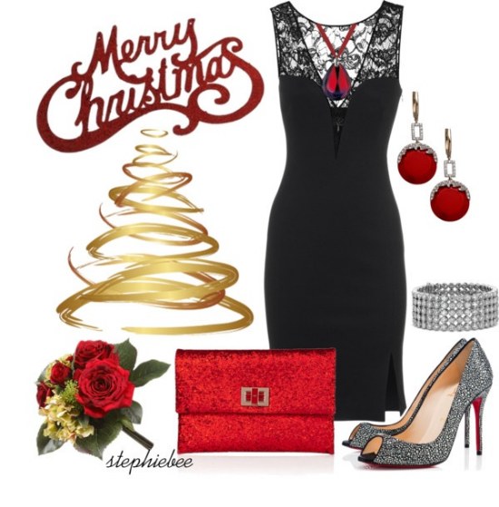 outfits navidad polyvore moda