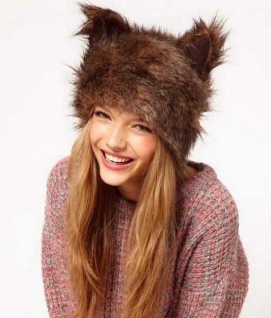 peinados para gorros sombreros invierno