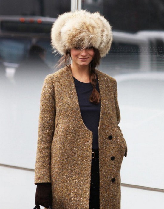 peinados para gorros sombreros invierno
