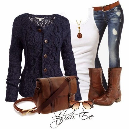 polyvore moda invierno outfits chicas