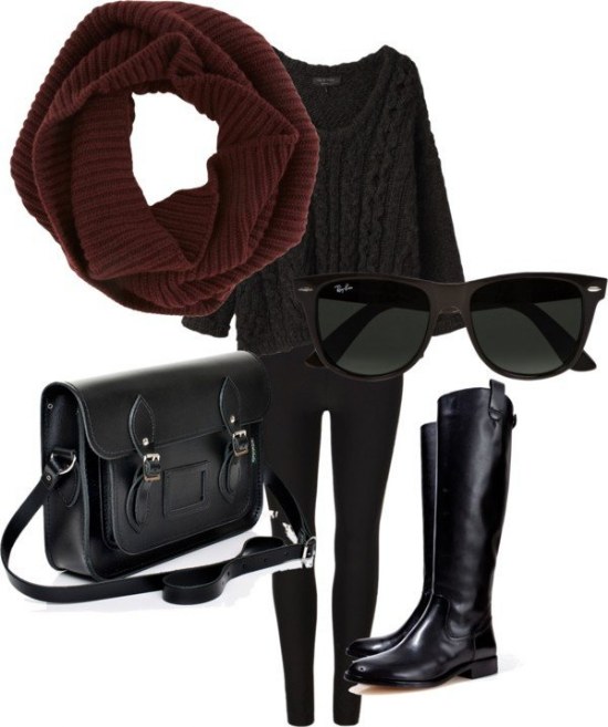 polyvore moda invierno outfits chicas