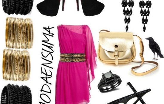 polyvore outfits navidades combinaciones vestidos