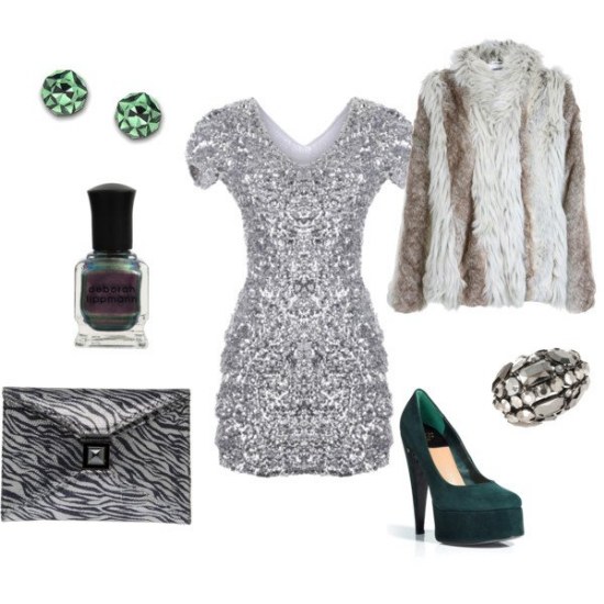 polyvore outfits navidades combinaciones vestidos