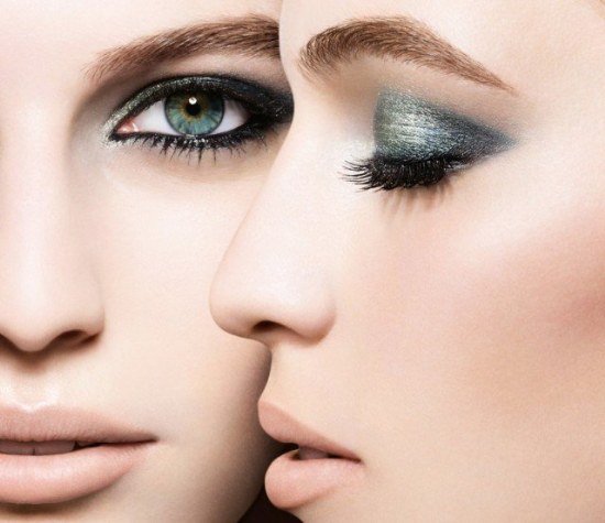 sombras metalicas maquillaje ojos