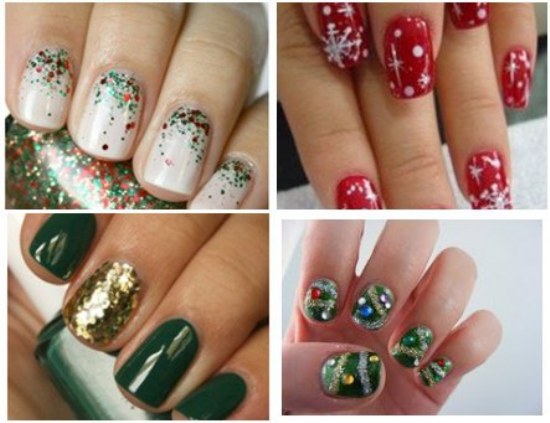 uñas diseños año nuevo 2015 manicure