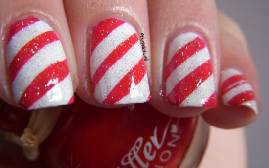 uñas diseños navidad manicure