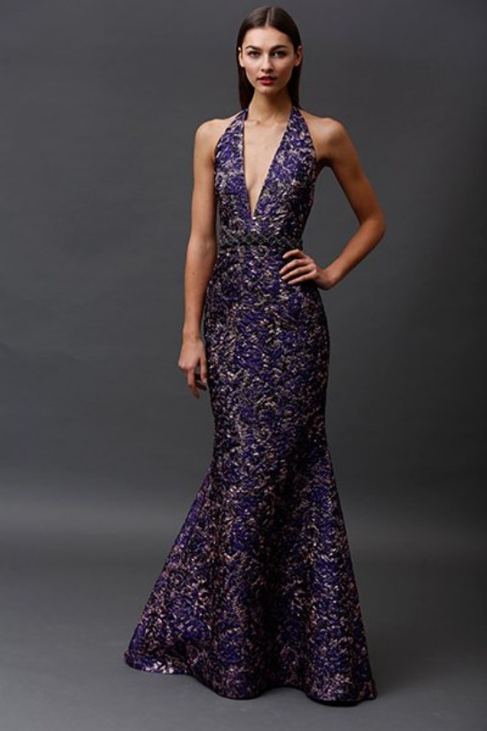 vestidos elegantes badgley mischka 2015