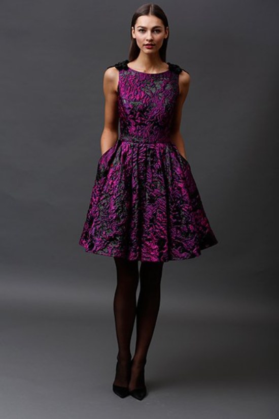 vestidos elegantes badgley mischka 2015