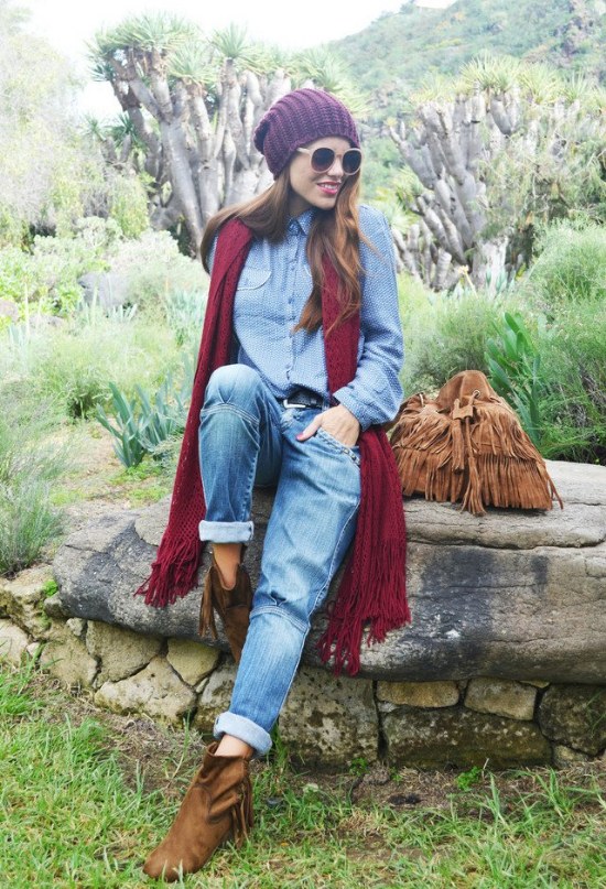 botas planas outfits combinaciones