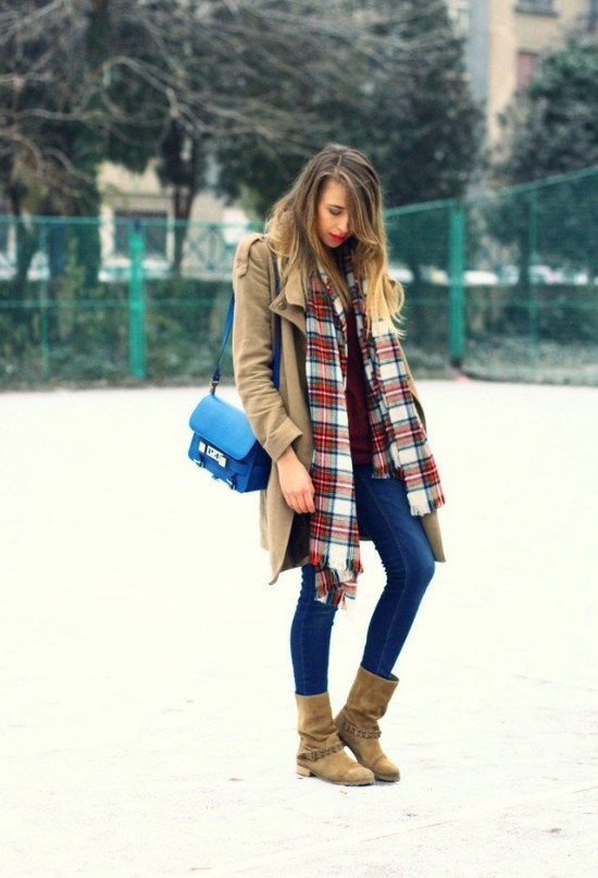 Combinaciones de Outfits para este Invierno 2014 con Botas planas a los