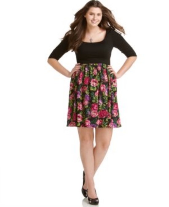 faldas outfits gorditas