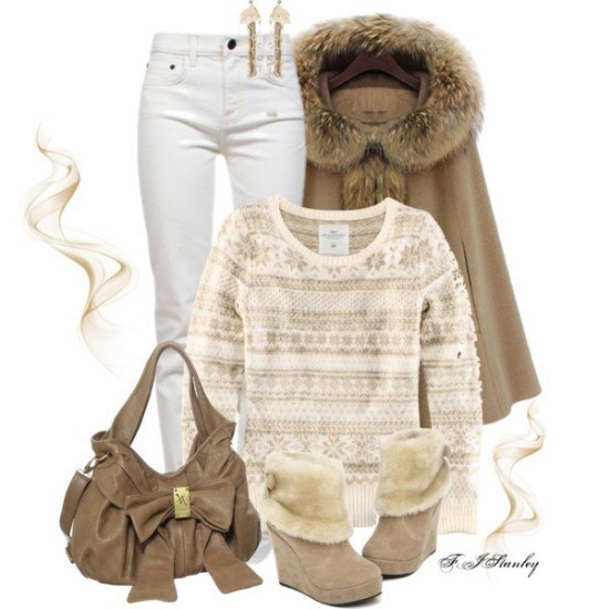 outfits casuales polyvore invierno