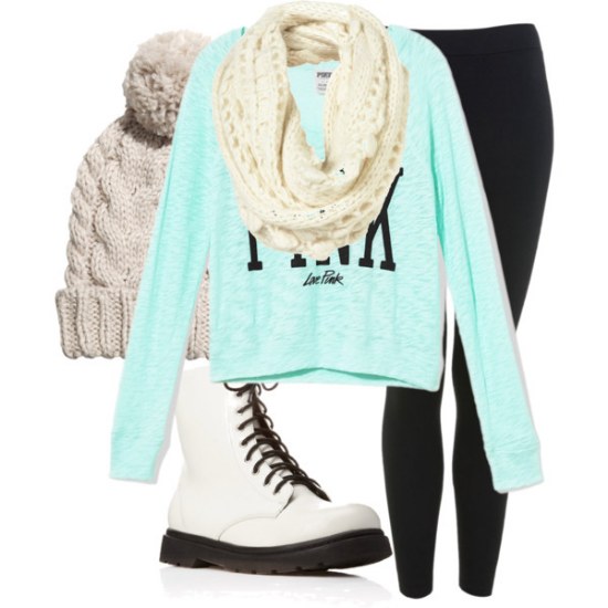 outfits casuales polyvore invierno