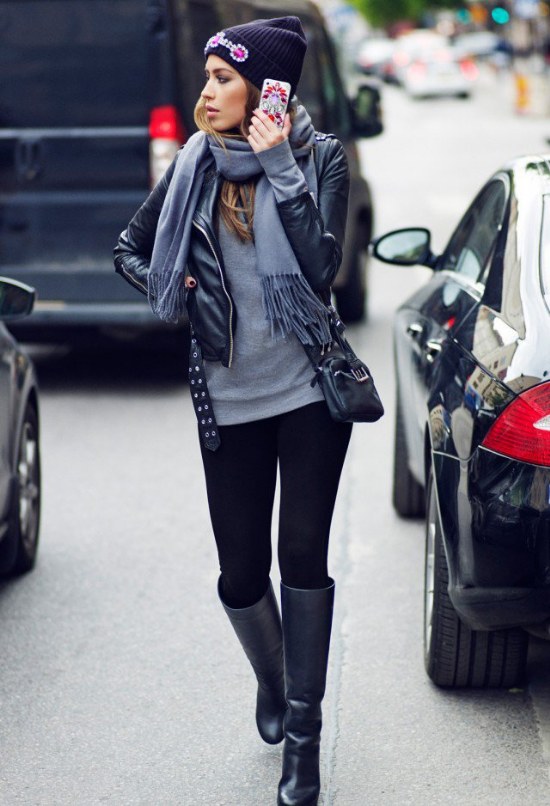 outfits casuales invierno chicas