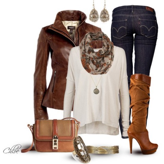 polyvore outfits trabajo ropa invierno