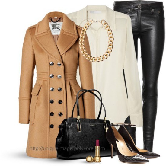 polyvore outfits trabajo ropa invierno