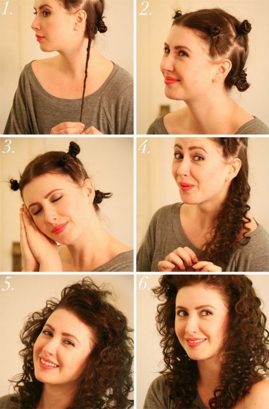 cabello rizo ondulado tutoriales