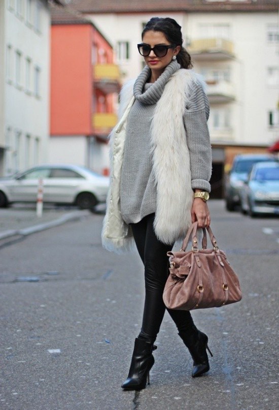 outfits con sueteres moda invierno