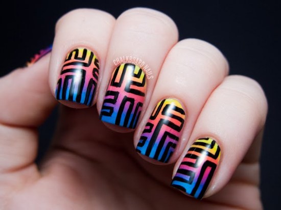 diseños uñas manicure gradientes