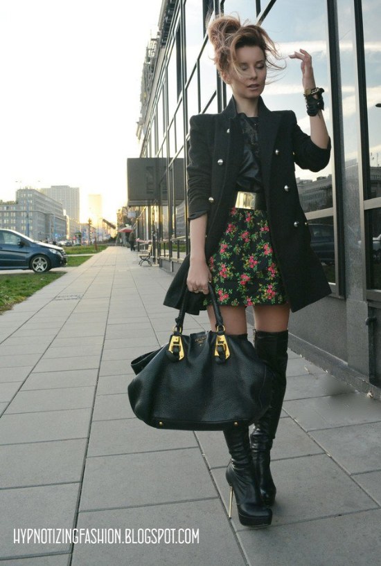 botas rodillas vestidos faldas outfits