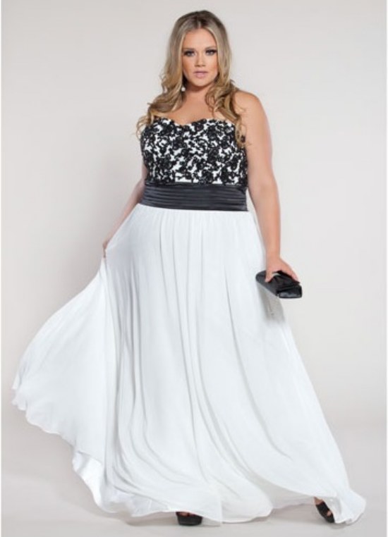 Vestidos elegantes y largos para Gorditas para fiestas | AquiModa.com