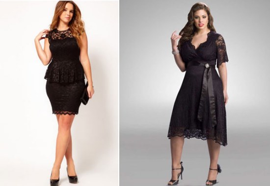 Vestidos elegantes de Color Negro para Gorditas para Fiestas de Noche | Vestidos elegantes de Color Negro para Gorditas para Fiestas de Noche |