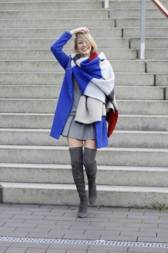 outfits botas a las rodillas