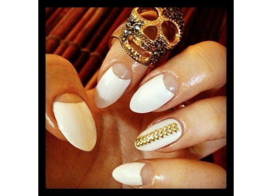 diseños uñas largas manicure 