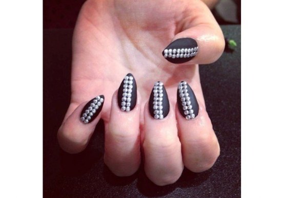 diseños uñas largas manicure 