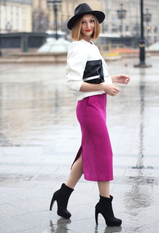 outfits faldas ejecutivas