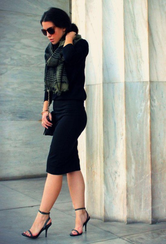 outfits faldas ejecutivas