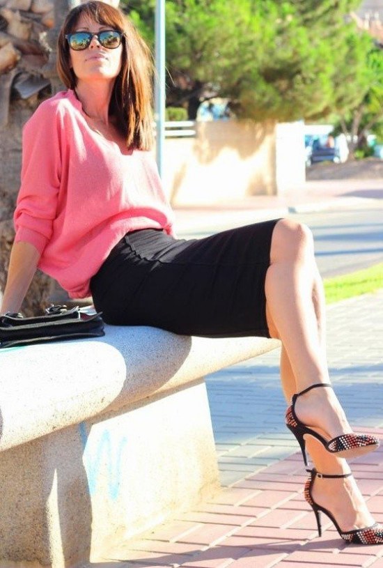 outfits faldas ejecutivas