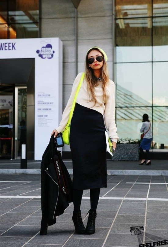 outfits faldas ejecutivas