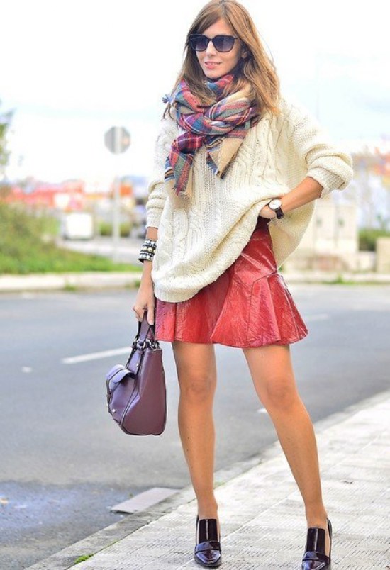 outfits faldas primavera