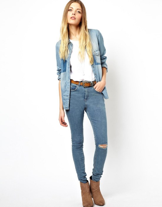 jeans rotos rodillas outfits