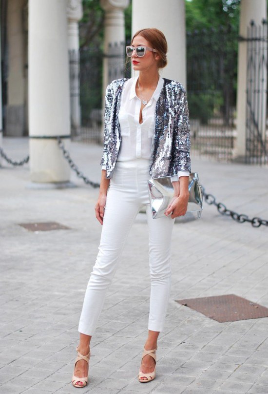 ropa toda blanca moda primavera