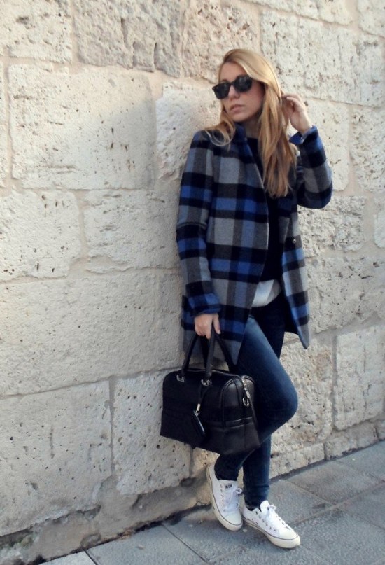 outfits converse invierno casual