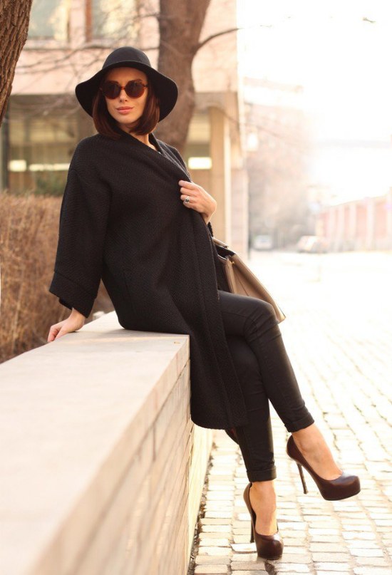 outfits elegantes invierno