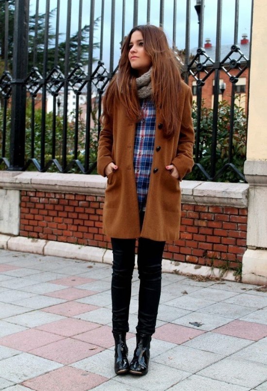 outfits elegantes invierno