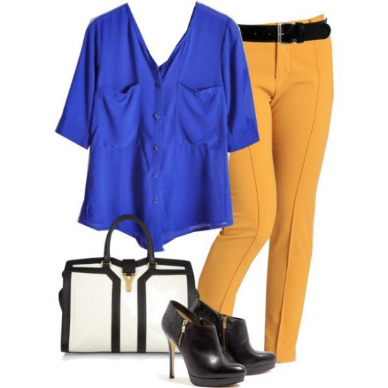 ropa color mostaza moda