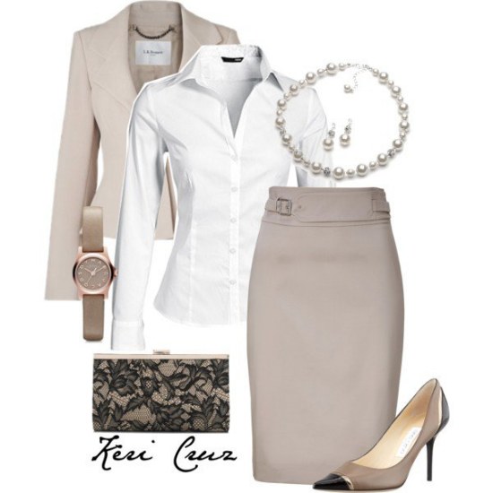 outfits trabajo moda mujer