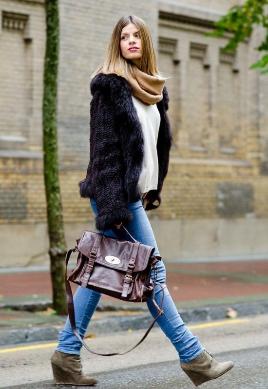 chaquetas de pelos moda