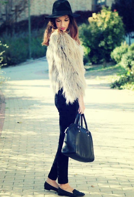 chaquetas de pelos moda