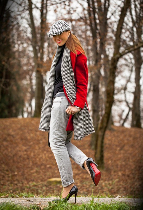 ropa tela escocesa moda